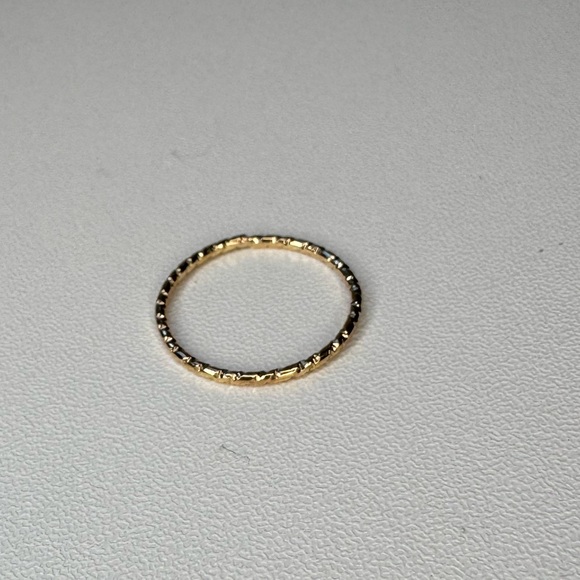 5pc Gold Minimalist Rings Set - Picture 4 of 6